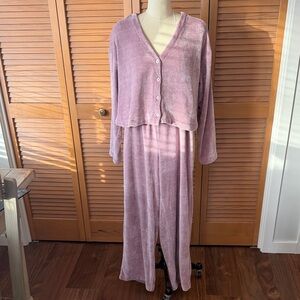 Old Navy Pink Pajama Set